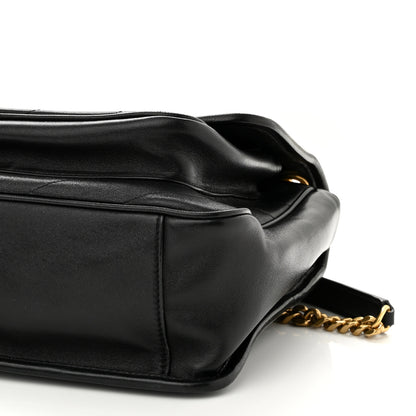 Saint Laurent Lambskin Matelasse Monogram Medium Niki Chain Satchel Black 10 of 10