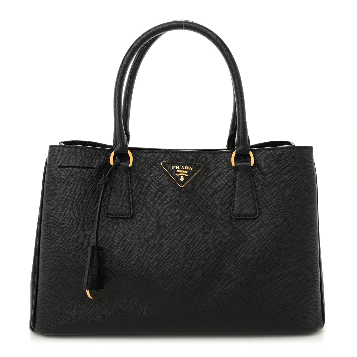Prada Saffiano Lux Medium Tote Black 1 of 10