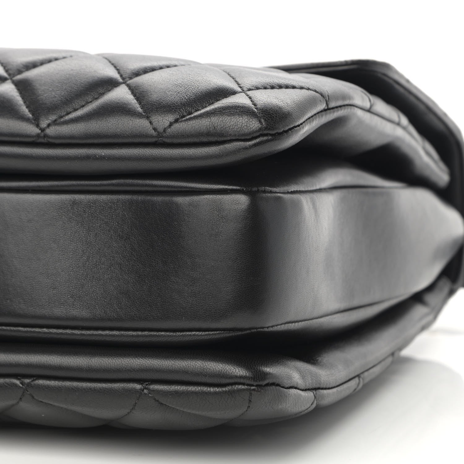 Chanel Lambskin Quilted Large Trendy CC Dual Handle Flap Bag Black 11 of 14