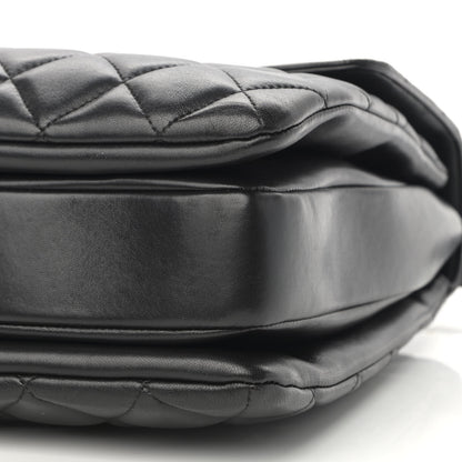 Chanel Lambskin Quilted Large Trendy CC Dual Handle Flap Bag Black 11 of 14