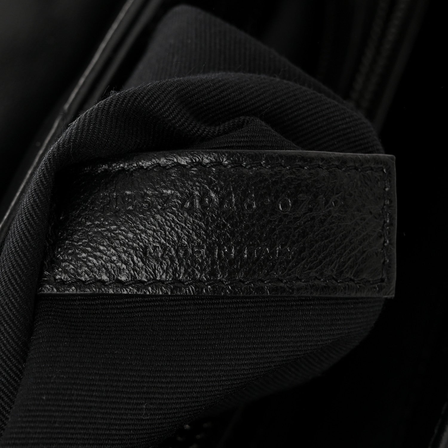 Saint Laurent Calfskin Y Quilted Monogram Monochrome Medium Loulou Chain Satchel Black 7 of 10