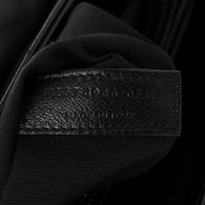 Saint Laurent Calfskin Y Quilted Monogram Monochrome Medium Loulou Chain Satchel Black 7 of 10