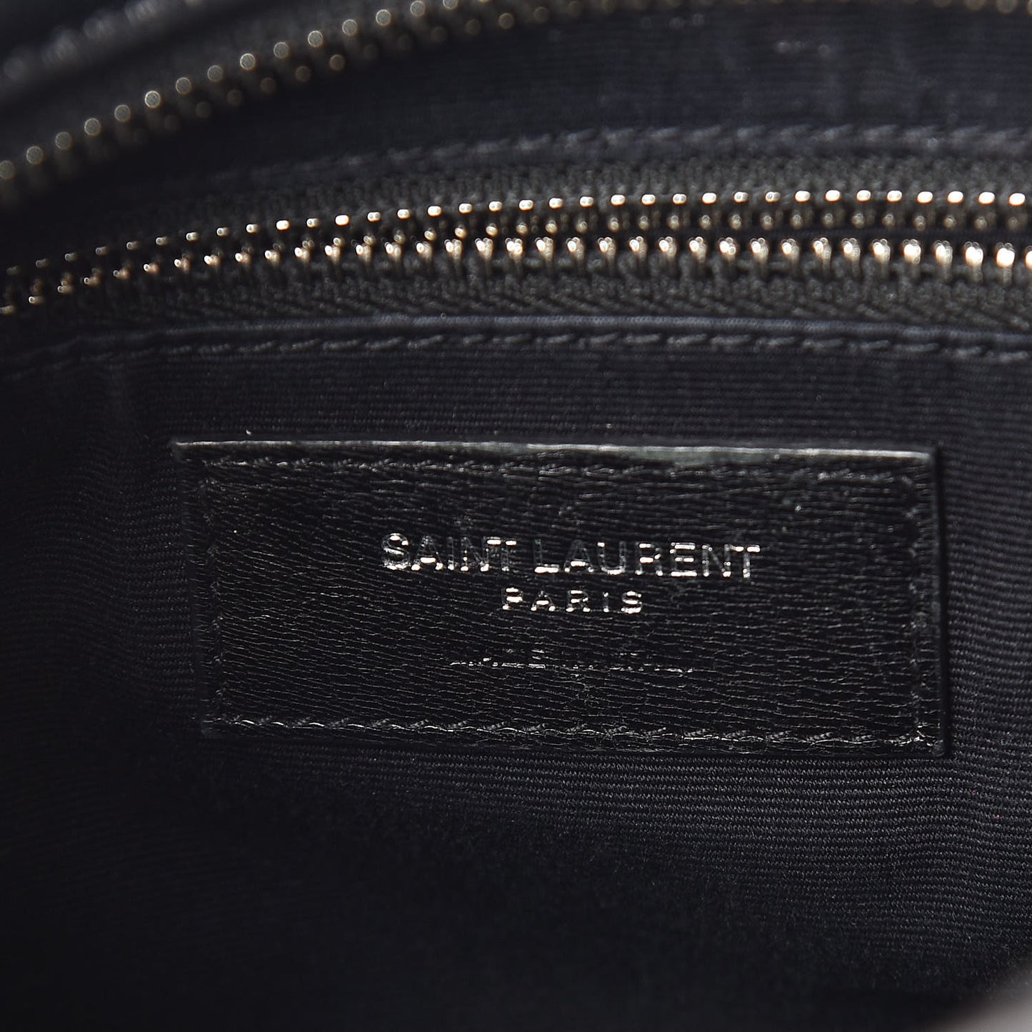 Calfskin Y Quilted Monogram Small Loulou Bowling Bag Black