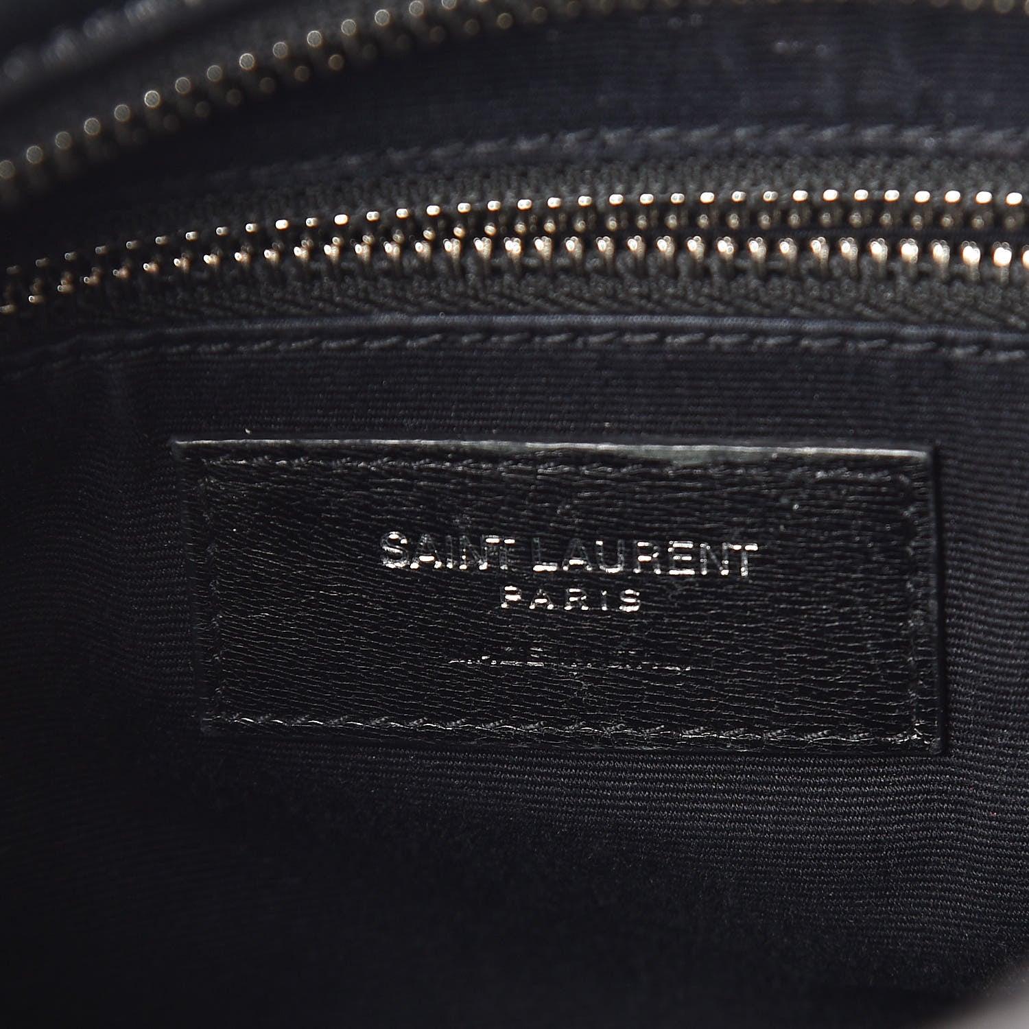 Saint Laurent Calfskin Y Quilted Monogram Small Loulou Bowling Bag Black 8 of 9