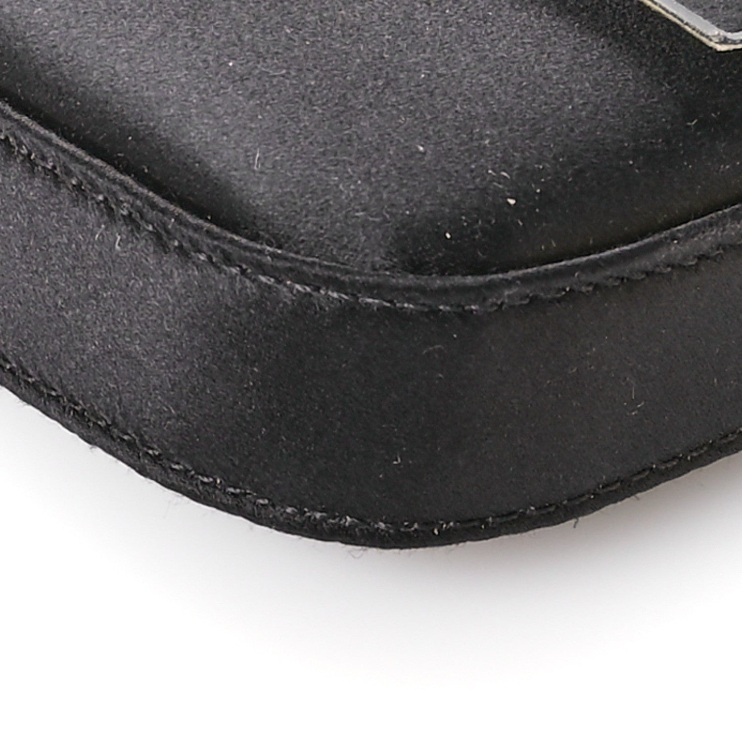 Fendi Silk Satin Phone Baguette Black 10 of 14