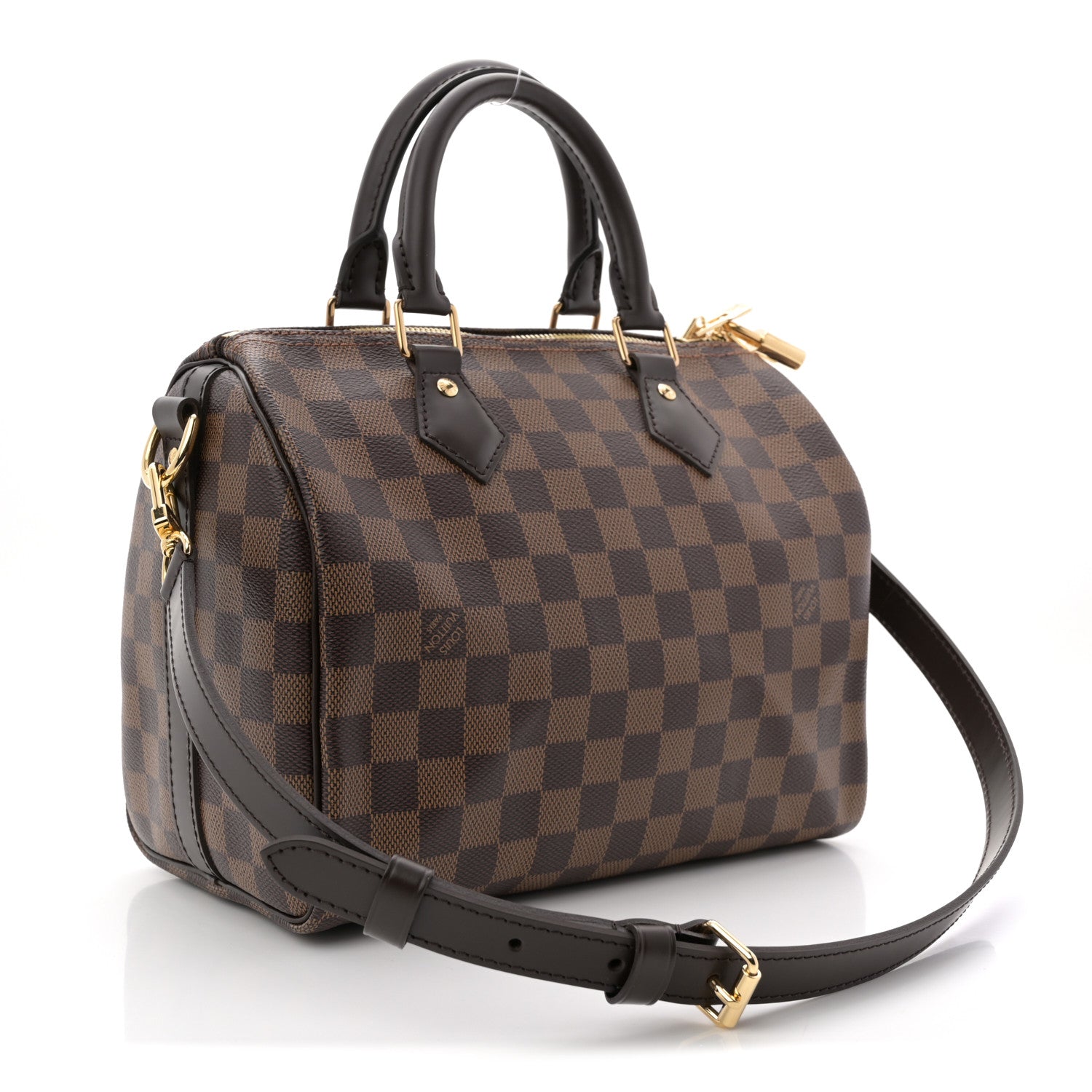 Louis Vuitton Damier Ebene Speedy Bandouliere 25 3 of 10