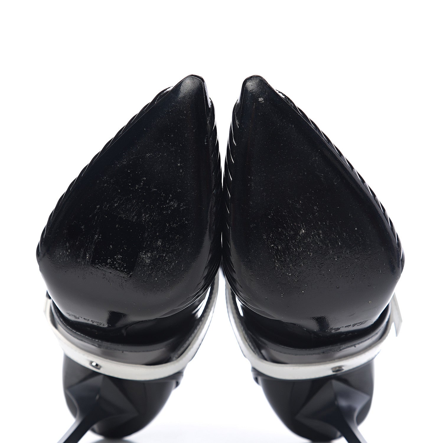 Louis Vuitton Glazed Calfskin Masterpiece Half Boots 39 Black 6 of 7