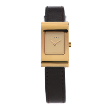 Gucci Stainless Steel Calfskin 17mm 2300L Quartz Watch 1 of 5