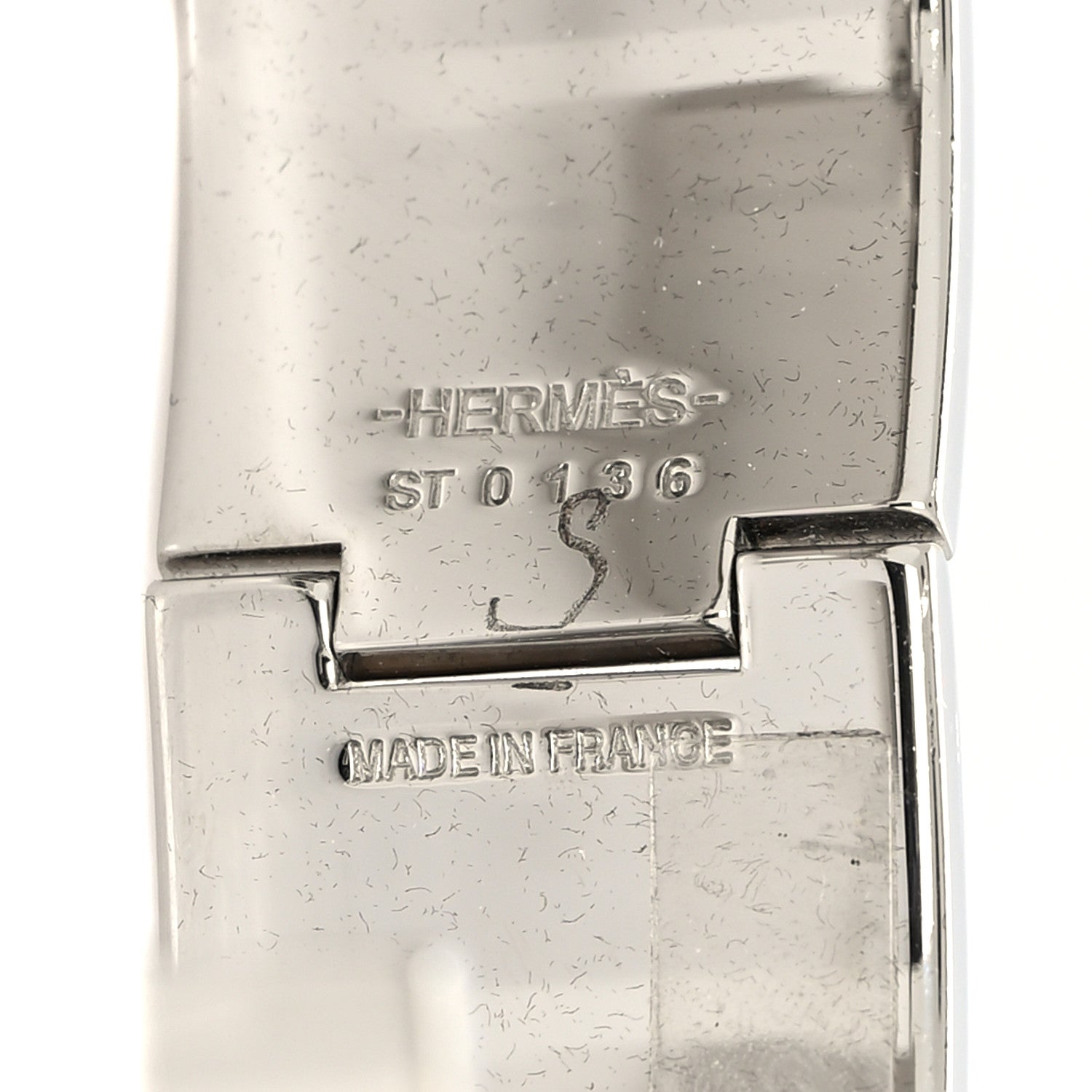 Hermes Enamel Wide Clic Clac H Bracelet PM Vert Sapin 5 of 5