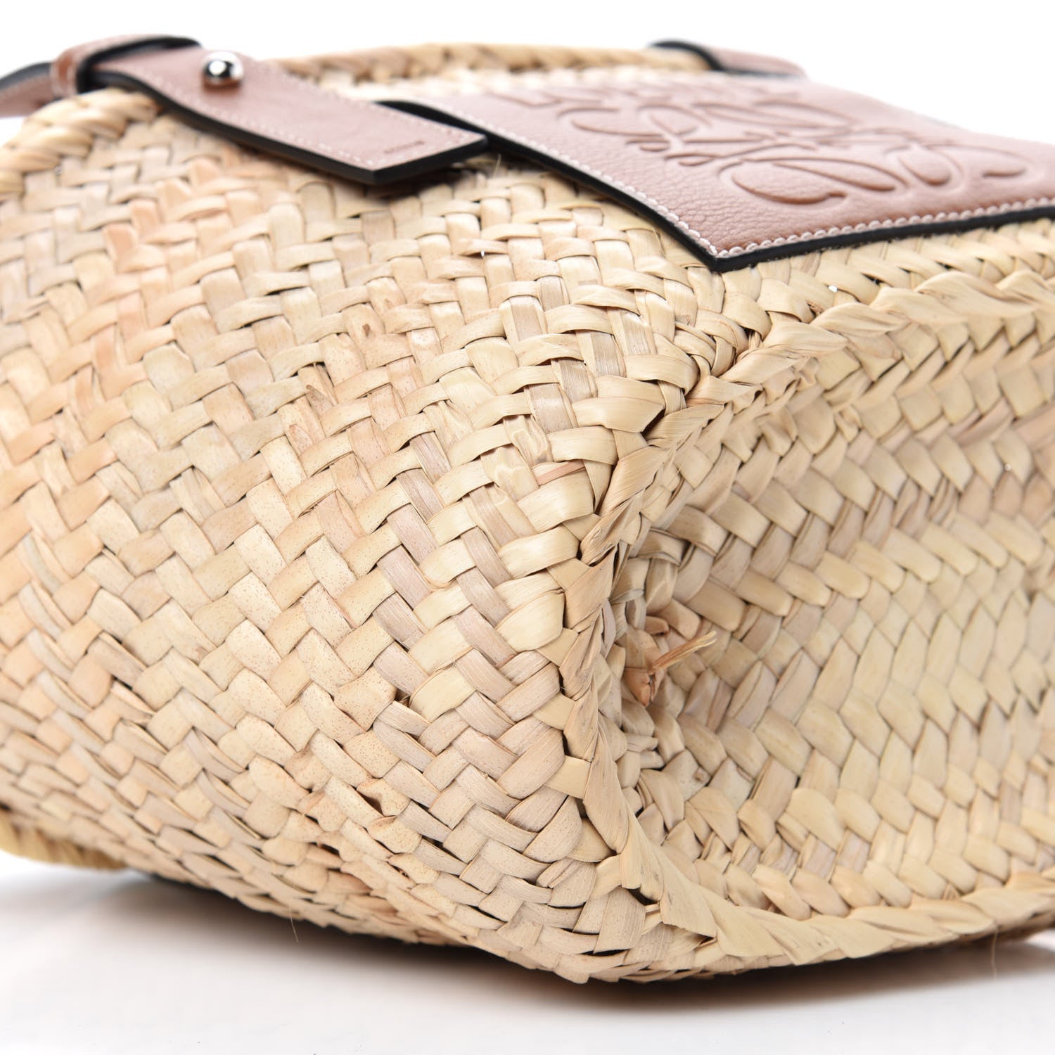 Loewe Raffia Basket Tote Bag Natural Tan 6 of 12