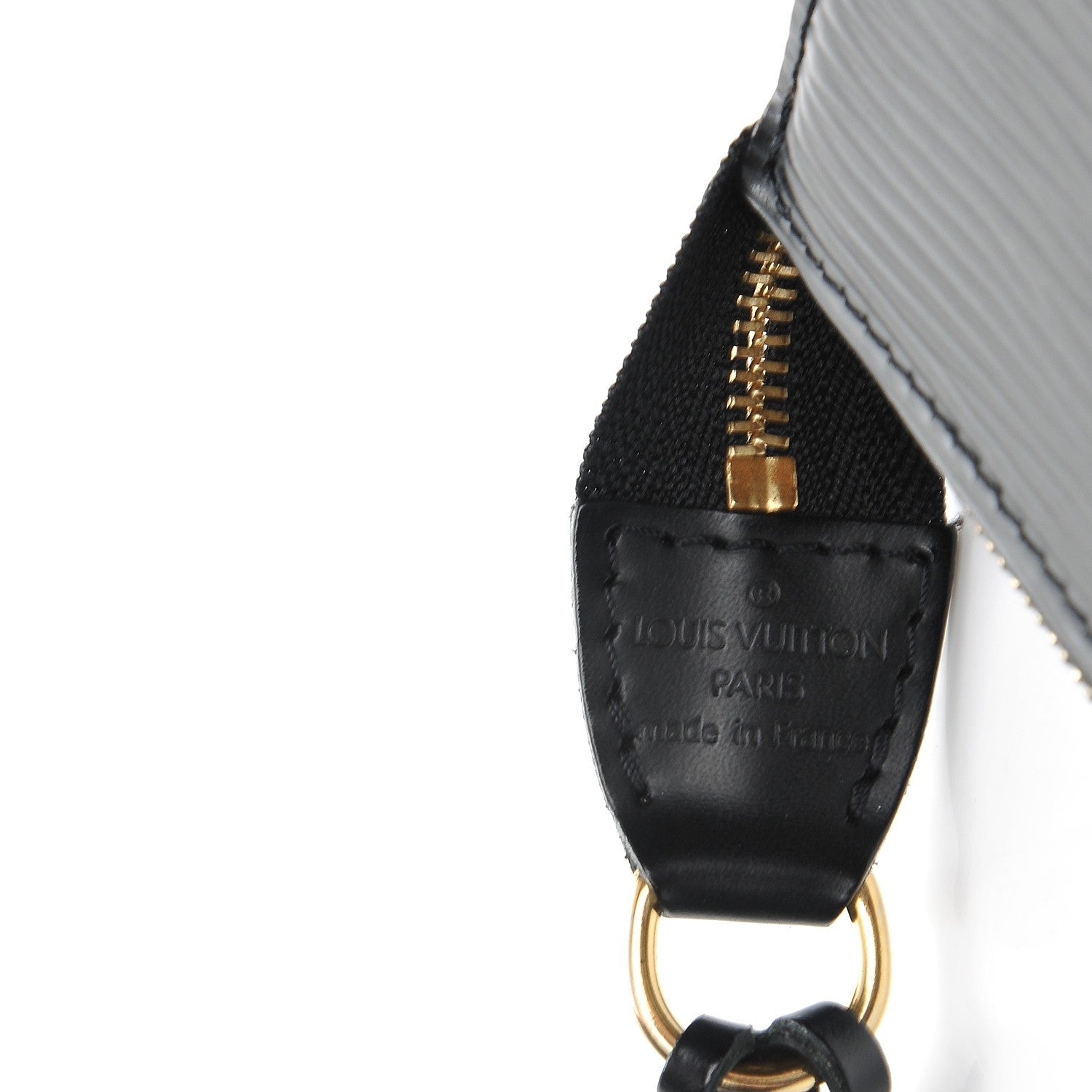 Louis Vuitton Epi Pochette Accessories 24 Black 6 of 7
