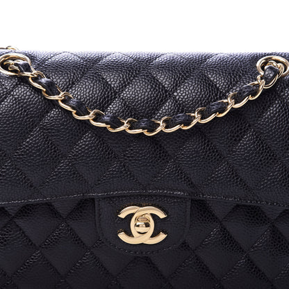 Chanel Caviar Quilted Small Double Flap Black 10 of 10
