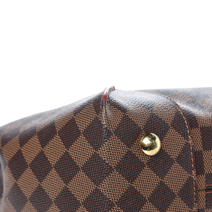 Louis Vuitton Damier Ebene Caissa Hobo Cherry 9 of 10
