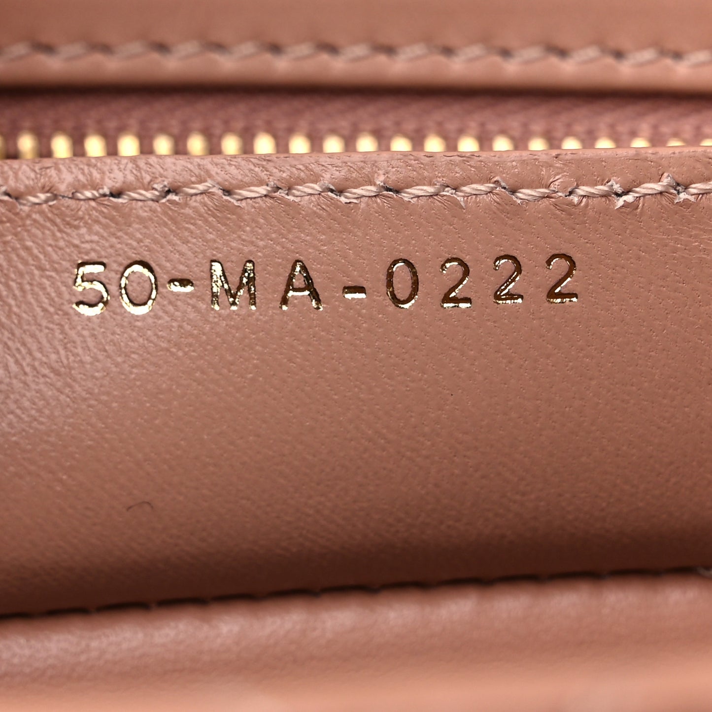 Calfskin Macrocannage Medium Caro Bag Rose De Vents