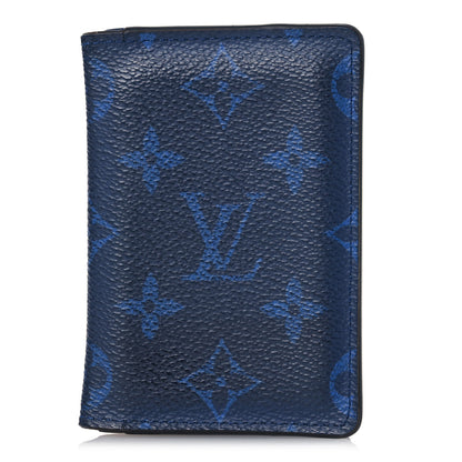 Louis Vuitton Taigarama Pocket Organizer NM Cobalt 1 of 11