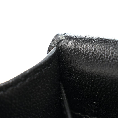 Miu Miu Vernice Crystal Wallet On Chain Black 7 of 13