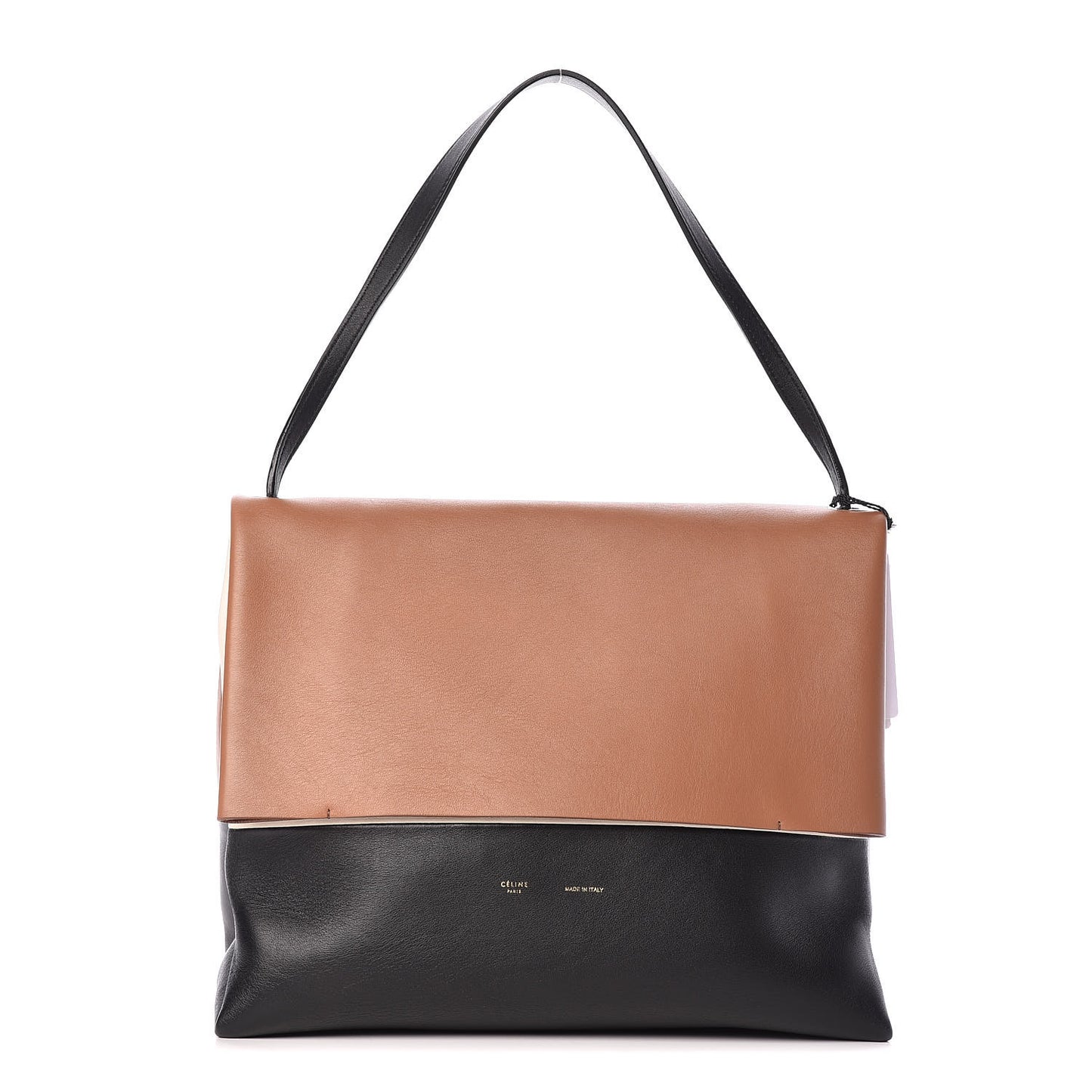 Calfskin All Soft Shoulder Bag Tan