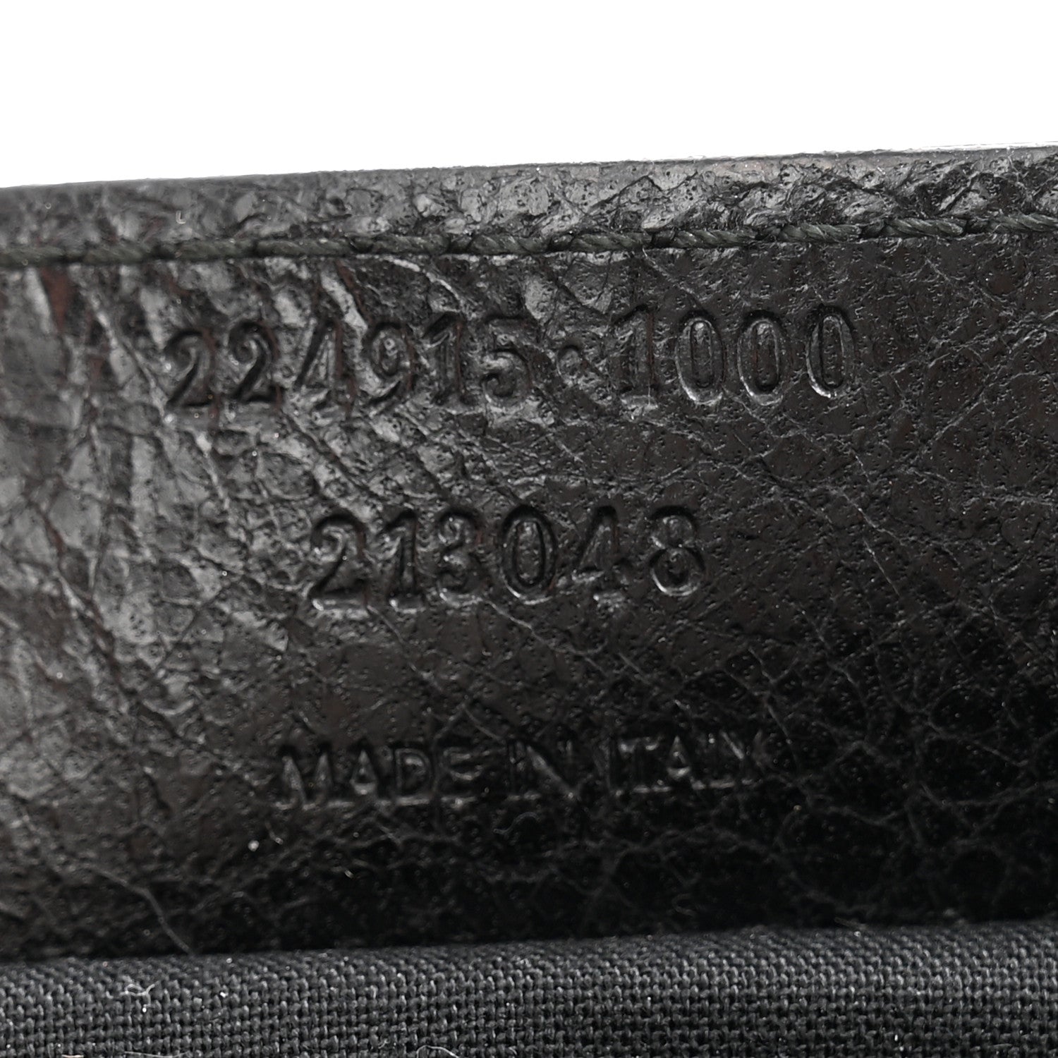 Balenciaga Agneau Classic Hardware Envelope Clutch Black 9 of 10