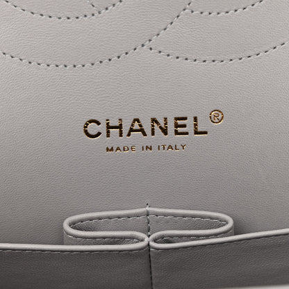 Chanel Caviar Quilted Jumbo Double Flap Grey 6 of 11