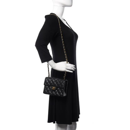 Chanel Caviar Quilted Mini Square Flap Black 2 of 13