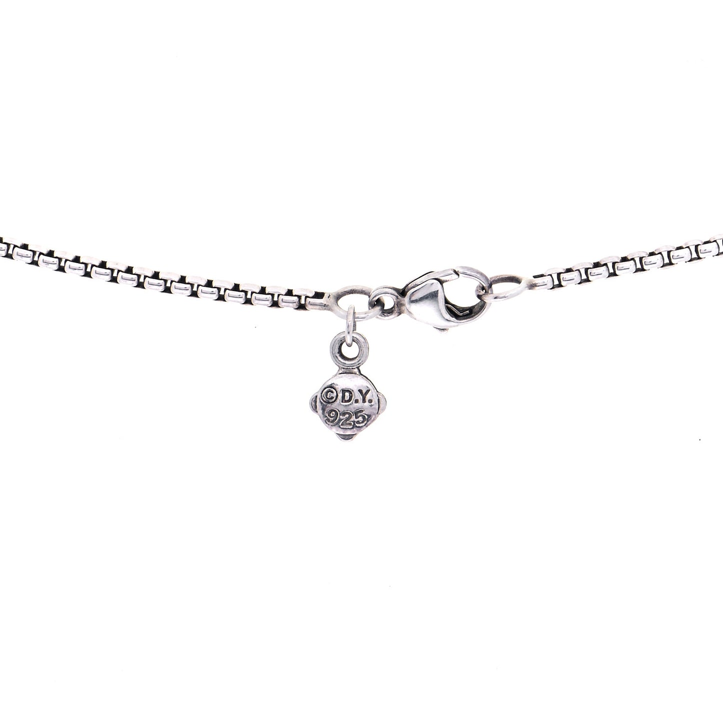 Sterling Silver 1.7mm Baby Box Chain Necklace 18"