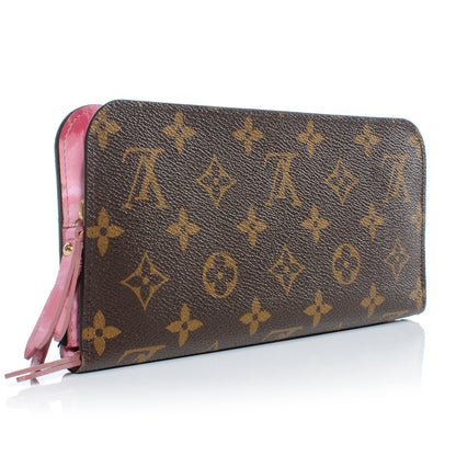 Louis Vuitton Monogram Articles de Voyage Ikat Insolite Wallet Rose Velours 3 of 7