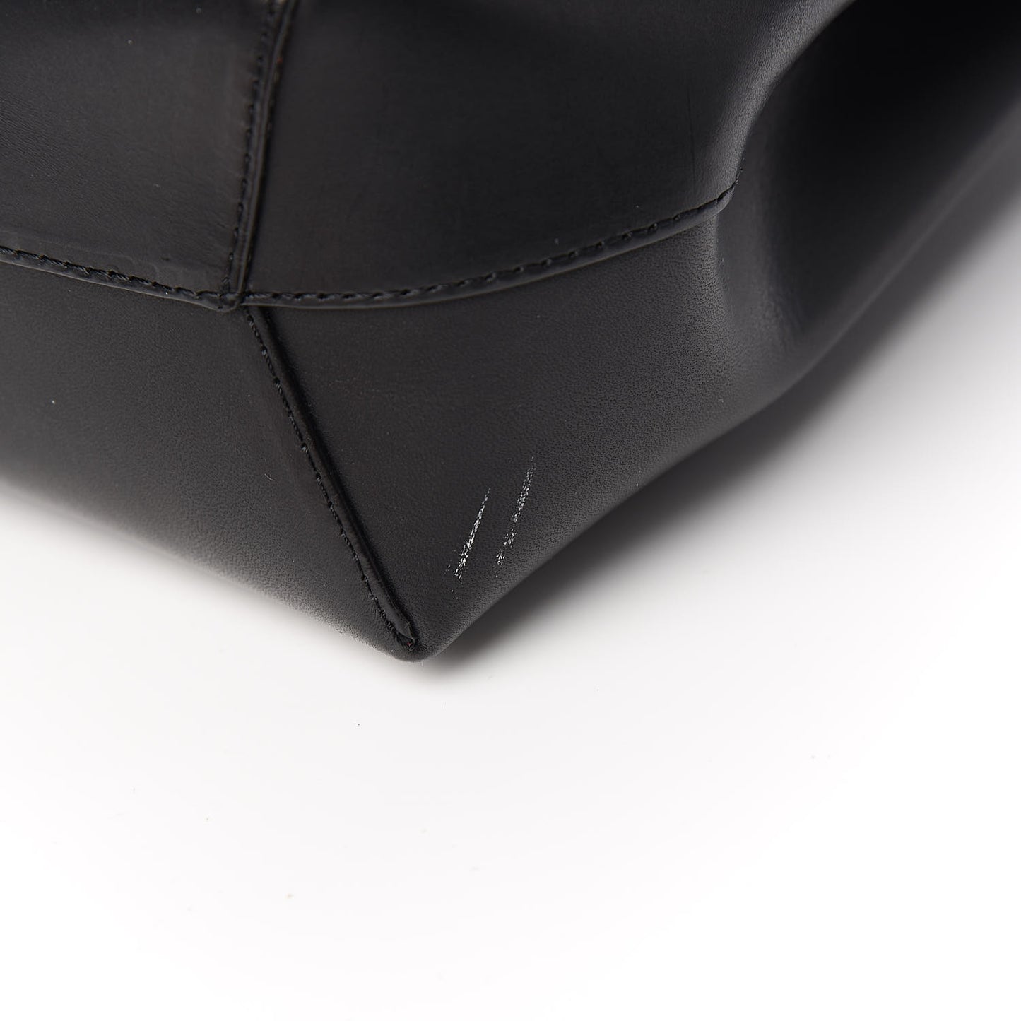 Calfskin Mini Lady Bag Black Flamma