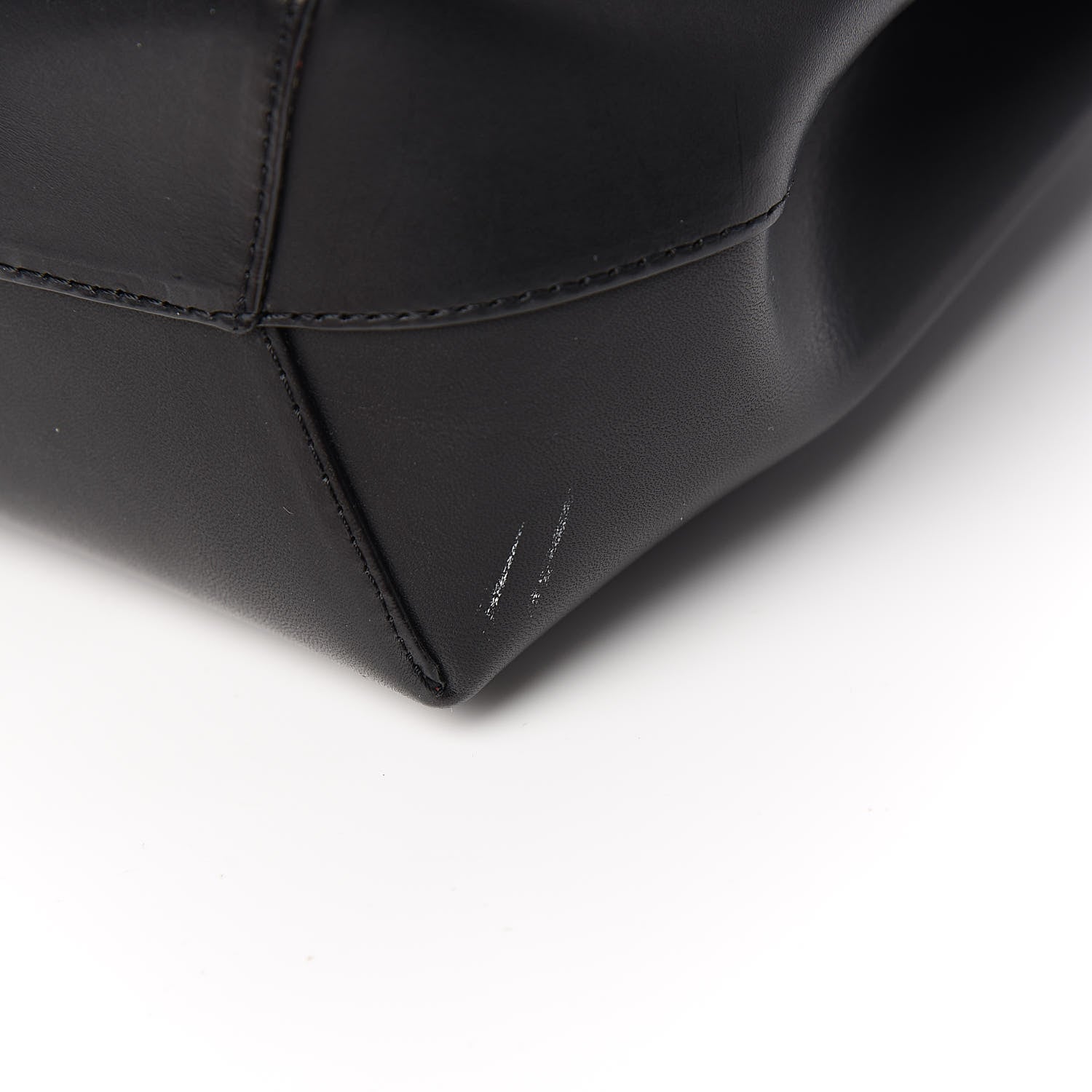 Mansur Gavriel Calfskin Mini Lady Bag Black Flamma 11 of 12