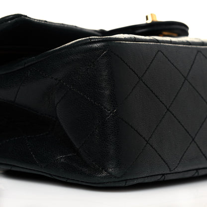 Chanel Lambskin Quilted Small Double Flap Black 7 of 11