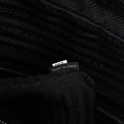 Prada Saffiano Briefcase Nero Black 8 of 8
