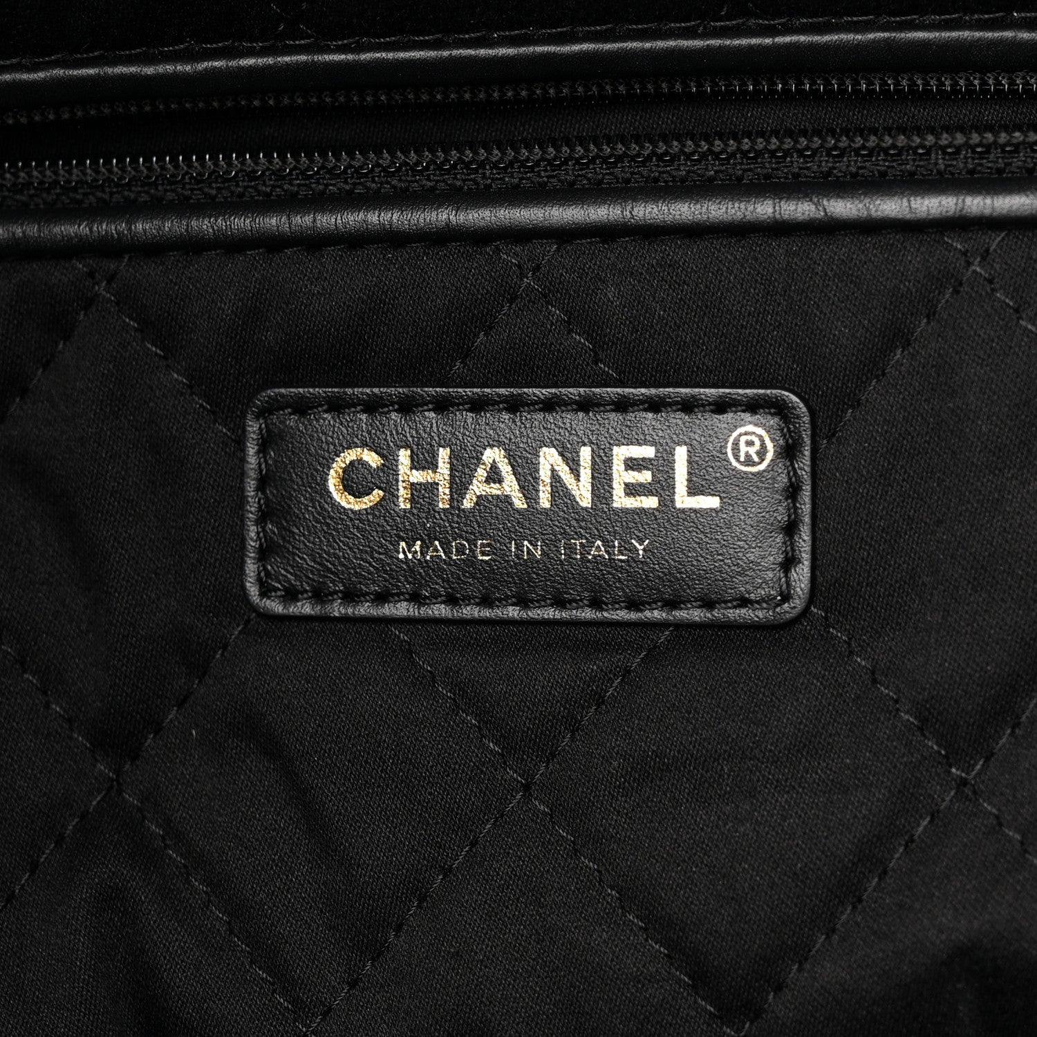 Chanel Shiny Calfskin Quilted Chanel 22 Black 6 of 11