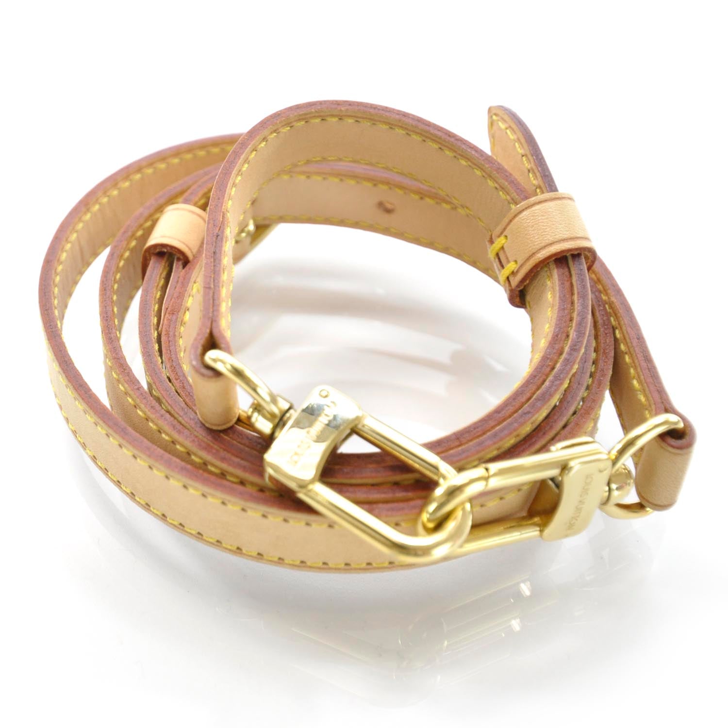 Louis Vuitton Vachetta Leather Adjustable Shoulder Strap 5 of 5