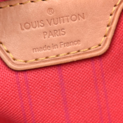 Louis Vuitton Damier Azur Delightful MM Pink 6 of 10