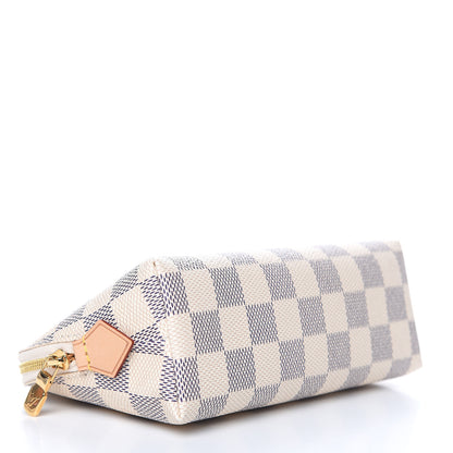 Louis Vuitton Damier Azur Cosmetic Pouch 4 of 10