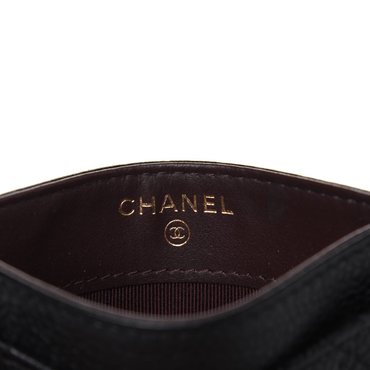 Chanel Caviar Quilted Card Holder Black 7 of 10