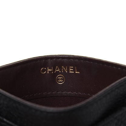 Chanel Caviar Quilted Card Holder Black 7 of 10