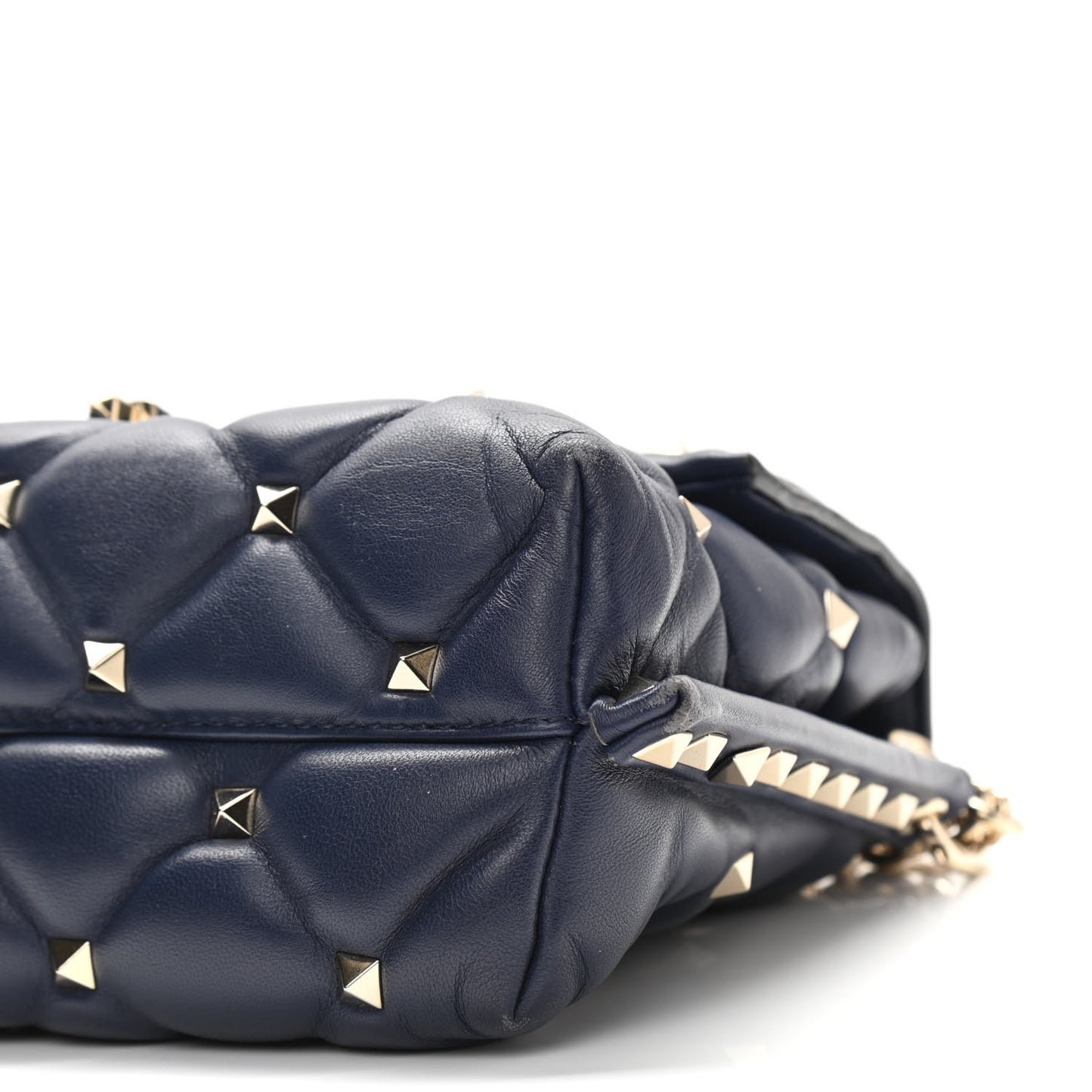 Nappa Small Candystud Crossbody Navy