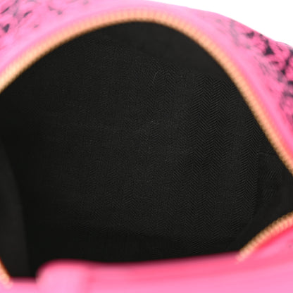 Loewe Jacquard Anagram Calfskin Small Cubi Bag Pink 5 of 12