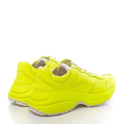 Gucci Calfskin Rhyton Sneakers 37 Fluo Yellow 4 of 9