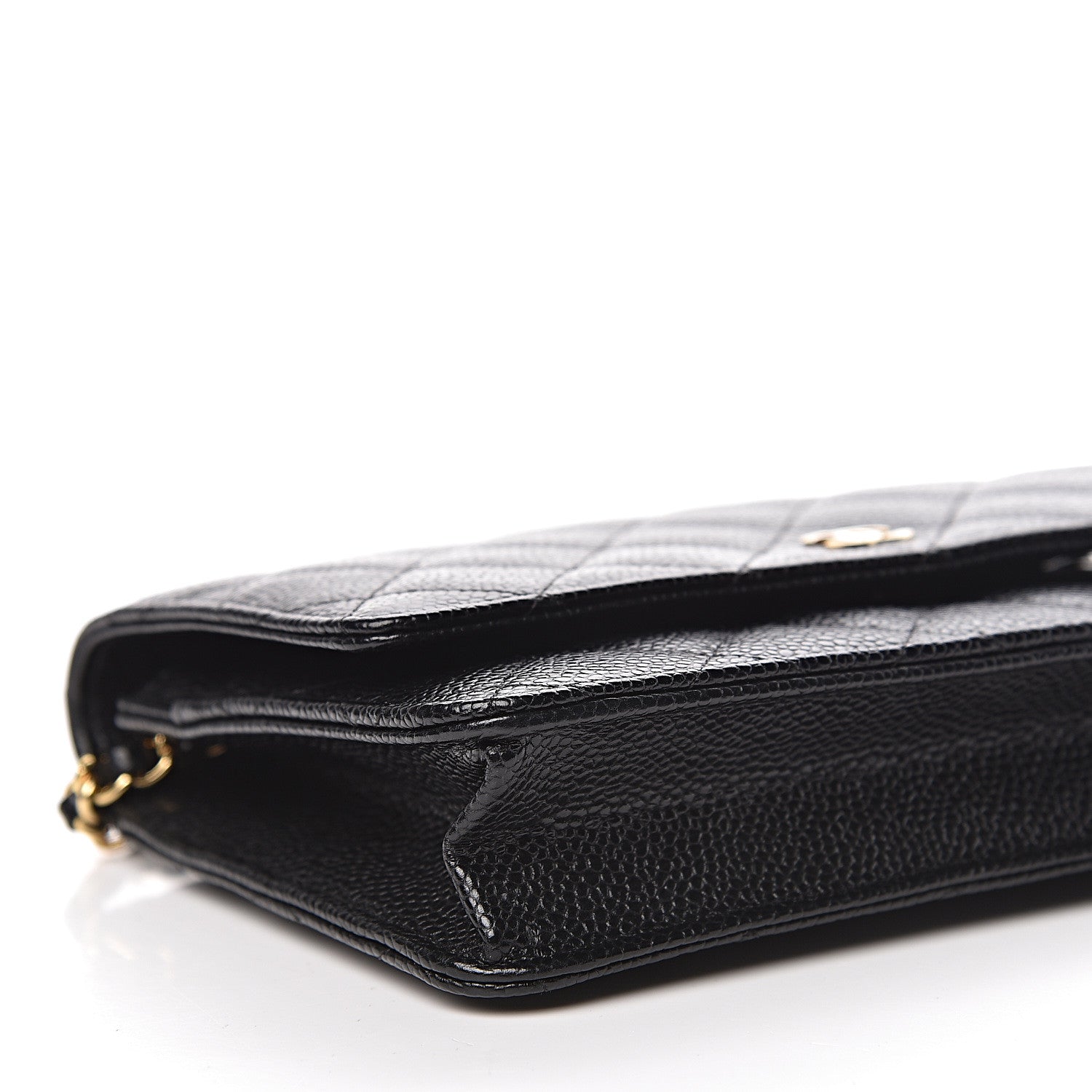 Chanel Caviar Quilted Wallet On Chain WOC Black 9 of 12