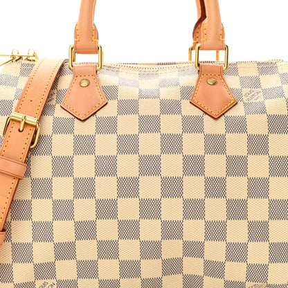 Louis Vuitton Damier Azur Speedy Bandouliere 25 8 of 11