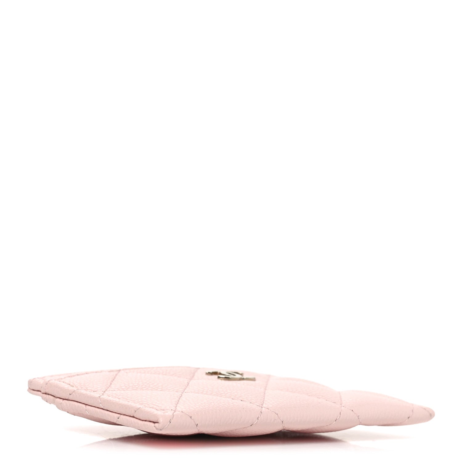 Chanel Caviar Quilted Card Holder Light Pink 4 of 9