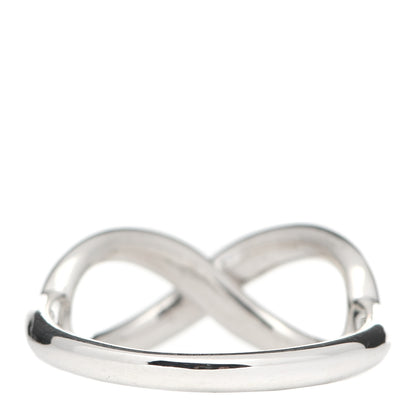 Tiffany Sterling Silver Infinity Ring 49 5 3 of 4