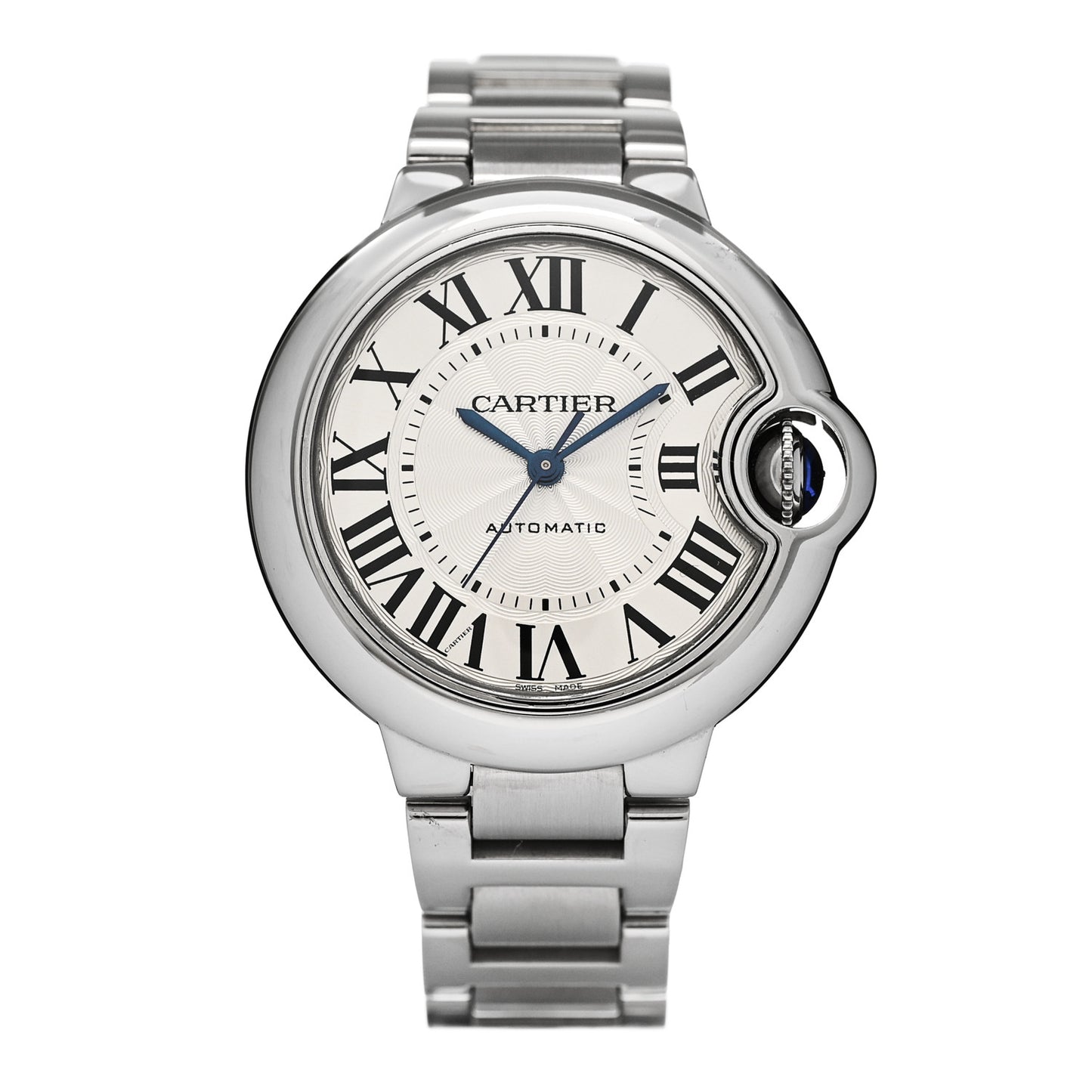 Stainless Steel 33mm Ballon Bleu De Cartier Automatic Watch