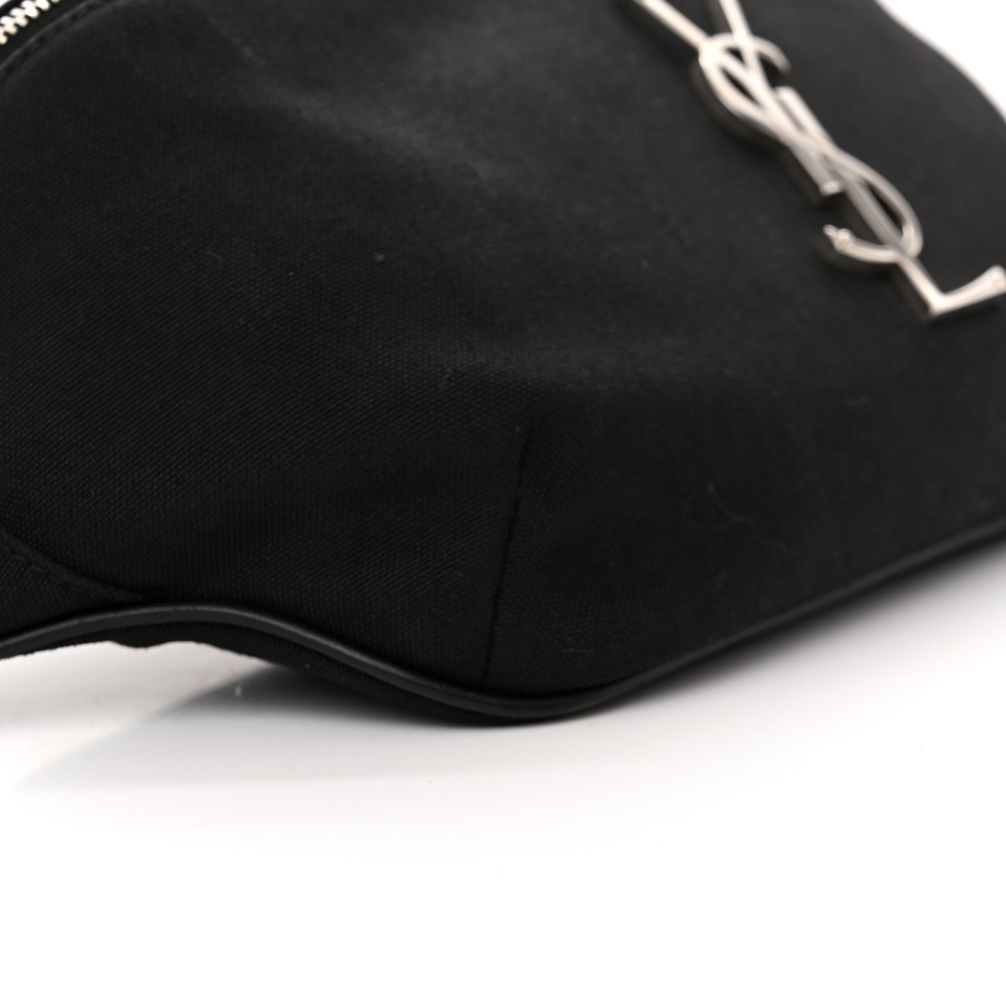 Canvas Monogram Belt Bag Black