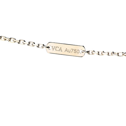 Van Cleef & Arpels 18K Yellow Gold Vintage Alhambra Pendant Necklace 5 of 7