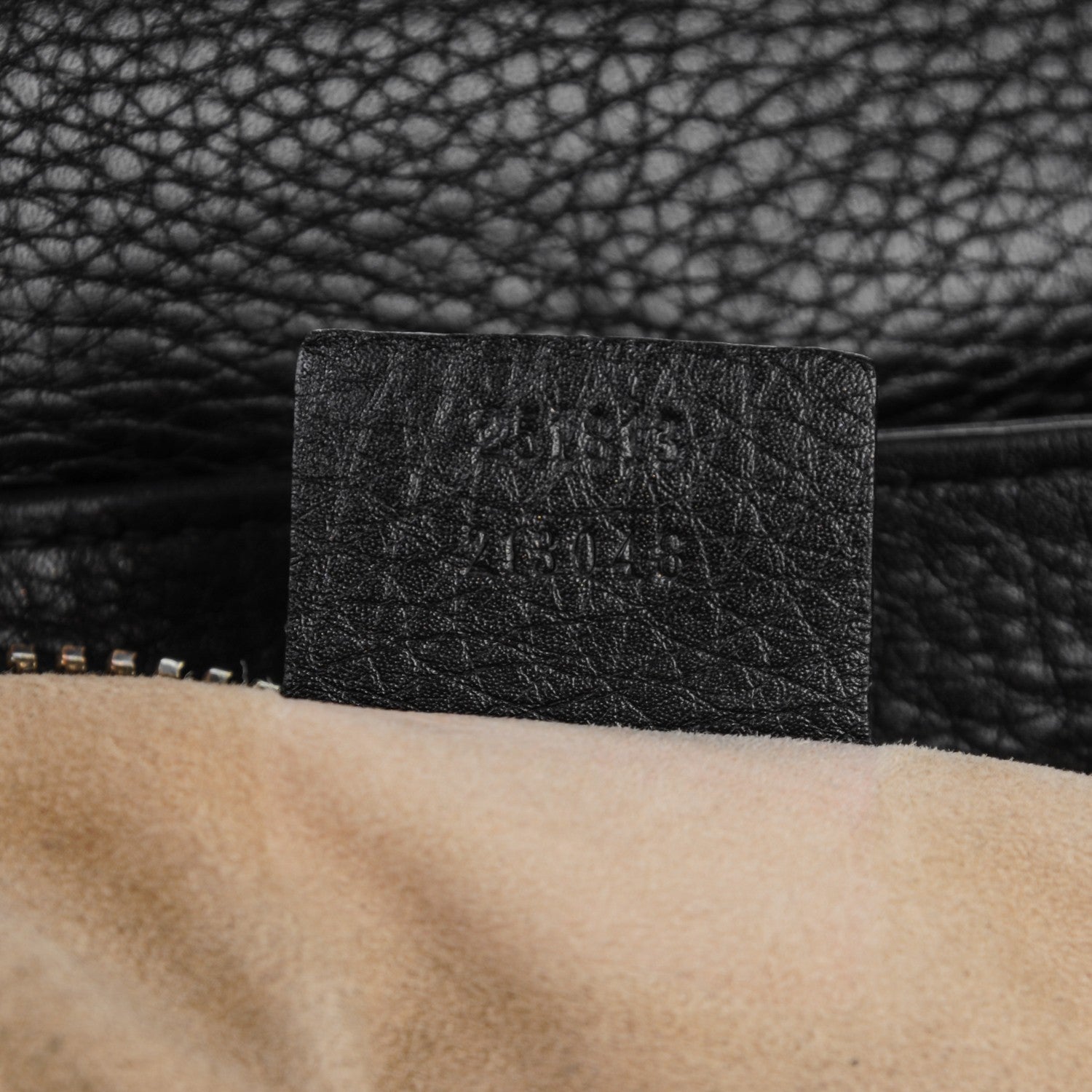 Gucci Pebbled Calfskin Medium 1973 Top Handle Satchel Black 7 of 11