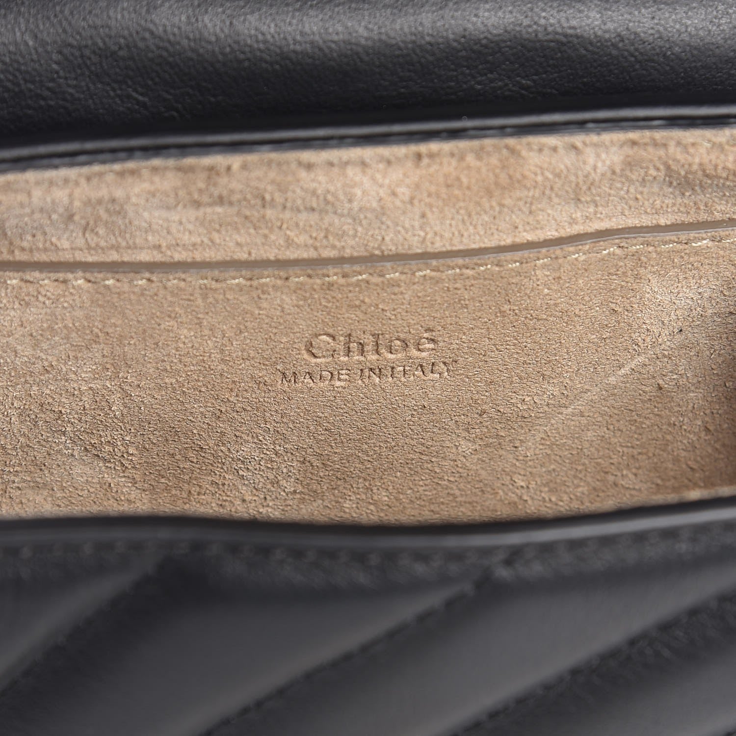Chloe Calfskin Quilted Nano Drew Bijou Shoulder Bag Black 7 of 13