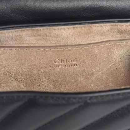 Chloe Calfskin Quilted Nano Drew Bijou Shoulder Bag Black 7 of 13