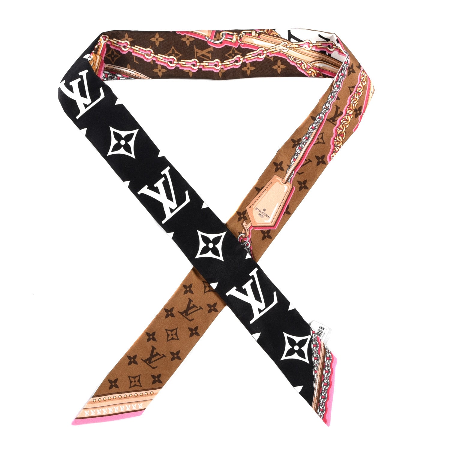 Louis Vuitton Silk Ultimate Monogram BB Bandeau Black 1 of 3